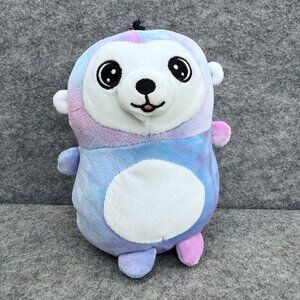 Calplush Cozie Sloth Tie-Dye 7" Plush Toy Super Soft Marshmallow Texture Gift